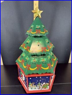 Kirkland Signature Wooden Advent Calendar Christmas Tree 24 Ornaments COMPLETE