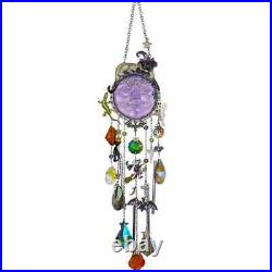 Kirks Folly Salem Cat Over the Goddess Seaview Moon Wind Chime silvertone Kirks Folly Salem Cat Over the Goddess Seaview Moon Wind Chime silvertone