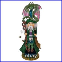 Kurt Adler 18-inch Hollywood Nutcrackers, Ñ¢ Wizard with Dragon Nutcracker