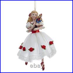 Kurt Adler 6 Resin Clara Christmas Ornament. NEW