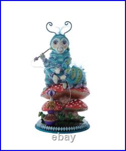 Kurt Adler Alice in Wonderland Hollywood NutcrackersT Caterpillar