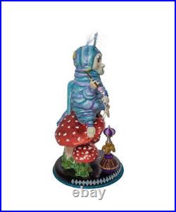 Kurt Adler Alice in Wonderland Hollywood NutcrackersT Caterpillar
