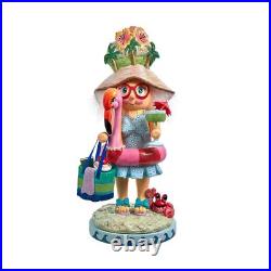 Kurt Adler Hollywood Nutcracker Collection, Beach Girl, 15in Kurt Adler Hollywood Nutcracker Collection, Beach Girl, 15in