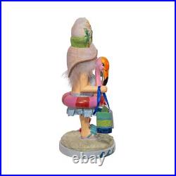 Kurt Adler Hollywood Nutcracker Collection, Beach Girl, 15in Kurt Adler Hollywood Nutcracker Collection, Beach Girl, 15in
