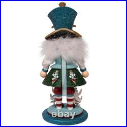 Kurt Adler Hollywood Nutcrackers 10 Lords A Leaping Nutcracker, 15in