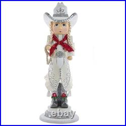 Kurt Adler Hollywood Rhinestone Cowgirl Christmas Nutcracker 18 Inch Multicolor Kurt Adler Hollywood Rhinestone Cowgirl Christmas Nutcracker 18 Inch Multicolor