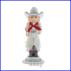 Kurt Adler Hollywood Rhinestone Cowgirl Christmas Nutcracker 18 Inch Multicolor Kurt Adler Hollywood Rhinestone Cowgirl Christmas Nutcracker 18 Inch Multicolor