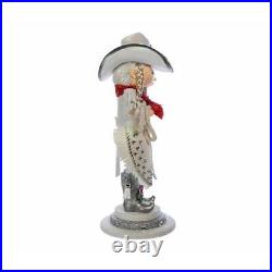 Kurt Adler Hollywood Rhinestone Cowgirl Christmas Nutcracker 18 Inch Multicolor Kurt Adler Hollywood Rhinestone Cowgirl Christmas Nutcracker 18 Inch Multicolor