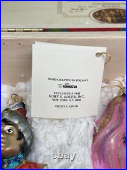 Kurt Adler Polonaise Arabian Nights 3 Piece Set New in Box Rare