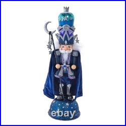 Kurt Adler Wooden Hollywood Nutcracker, Midnight Man, 18.5in