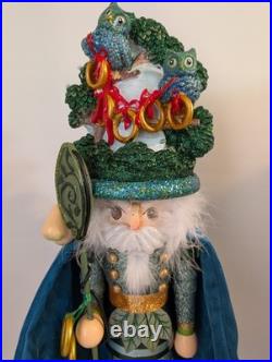 Kurt S. Adler HA0572 Hollywood Five Golden Rings 18.5 Nutcracker