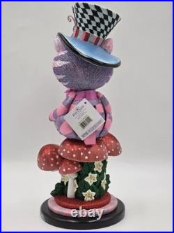 Kurt S. Adler HA0573 Hollywood Cheshire Cat Nutcracker, Multi-Colored, 15