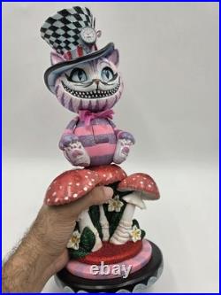Kurt S. Adler HA0573 Hollywood Cheshire Cat Nutcracker, Multi-Colored, 15
