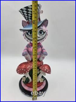 Kurt S. Adler HA0573 Hollywood Cheshire Cat Nutcracker, Multi-Colored, 15