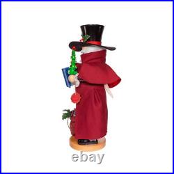 Kurt S. Adler Steinbach Musical Deck The Halls Nutcracker, 18.9in