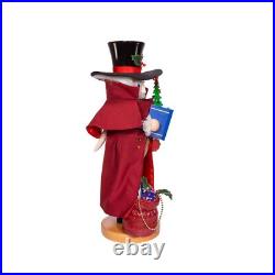 Kurt S. Adler Steinbach Musical Deck The Halls Nutcracker, 18.9in