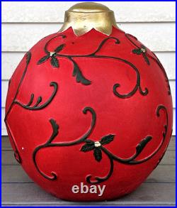 LARGE 20 Inch Christmas Ornament MGO (ceramic) Yard Lawn Porch Indoor Outdoor