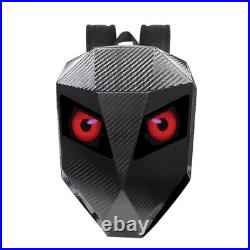 LED Backpack Large Capacity Programmable Waterproof Carbon Fiber Textured Digita LED Backpack Large Capacity Programmable Waterproof Carbon Fiber Textured Digita
