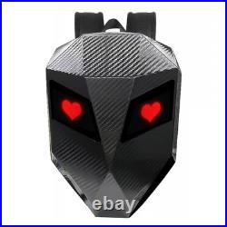 LED Backpack Large Capacity Programmable Waterproof Carbon Fiber Textured Digita LED Backpack Large Capacity Programmable Waterproof Carbon Fiber Textured Digita