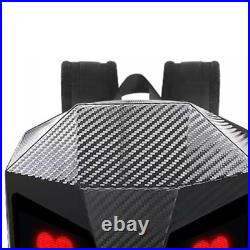 LED Backpack Large Capacity Programmable Waterproof Carbon Fiber Textured Digita LED Backpack Large Capacity Programmable Waterproof Carbon Fiber Textured Digita