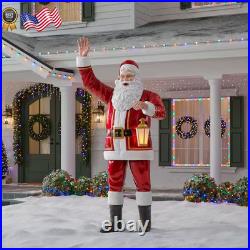 LED Towering Santa Giant Sized LED Towering Santa 8.5 FT FREE SHIPPING