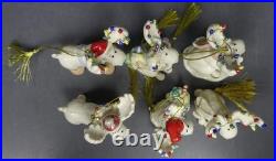 LENOX Lot 6 Marcel The Moose Porcelain Annual Christmas Tree Ornaments