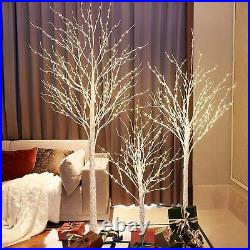 LIGHTSHARE Lighted Birch Twig Tree with Fairy Lights