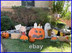 LINUS & SALLY SET PEANUTS Great Pumpkin HALLOWEEN LAWN ART YARD DECOR LINUS & SALLY SET PEANUTS Great Pumpkin HALLOWEEN LAWN ART YARD DECOR