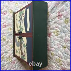 LL Bean Wooden Advent Calendar Display Vintage Double Doors w 24 PullOut Drawers LL Bean Wooden Advent Calendar Display Vintage Double Doors w 24 PullOut Drawers