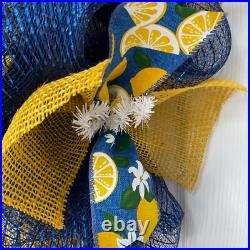 La Dolce Vita The Good Life Amalfi Coast Wreath with Lemons