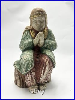 La Scala VTG Molded Paper Mache Clay Figurine. Limited edition! Very RARE