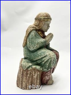 La Scala VTG Molded Paper Mache Clay Figurine. Limited edition! Very RARE