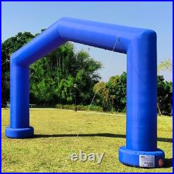 Large 21Ft Gable Inflatable Arch with built-in blower Blue