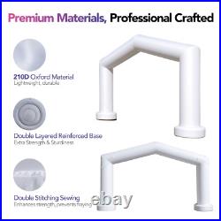 Large 21Ft Gable Inflatable Arch with built-in blower White