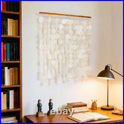 Large Handmade Capiz Shell Wall Art 24x28 Inch Home Decor Piece