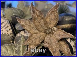 Large High End Luxury Christmas Table/ Mantle Centerpiece, Almost 4 FEET LONG