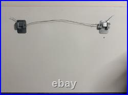 Large Skull Wall Art 43x27.5 Black Glass Decor Perfect for Halloween