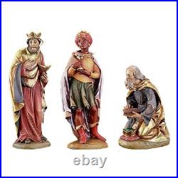 Large Val Gardena Three Wise Men Nativity Scene Statue Replacement Piece 32 In Large Val Gardena Three Wise Men Nativity Scene Statue Replacement Piece 32 In