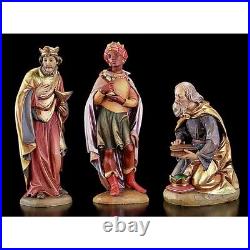 Large Val Gardena Three Wise Men Nativity Scene Statue Replacement Piece 32 In Large Val Gardena Three Wise Men Nativity Scene Statue Replacement Piece 32 In