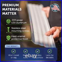 LeafTek Gutter Guards for Leaves 5 x 32' Black 5 Inch 32 Feet LeafTek Gutter Guards for Leaves 5 x 32' Black 5 Inch 32 Feet