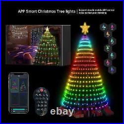 Led christmas tree lights outdoor decorations light