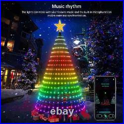 Led christmas tree lights outdoor decorations light