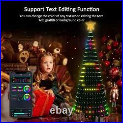 Led christmas tree lights outdoor decorations light