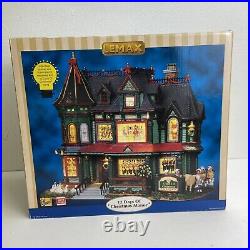 Lemax Village Collection 12 Days Of Christmas Manor Musical 2009 RARE TESTED