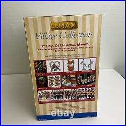 Lemax Village Collection 12 Days Of Christmas Manor Musical 2009 RARE TESTED