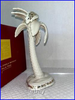 Lenox China Jewels Nativity Palm Tree Figurine with Box Gold Accents Holiday Lenox China Jewels Nativity Palm Tree Figurine with Box Gold Accents Holiday