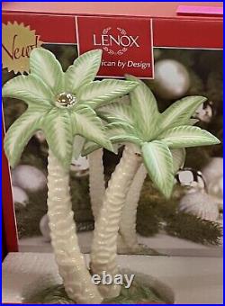 Lenox First Blessing Nativity Palm Trees New With Box