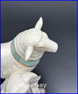 Lenox First Blessing Nativity Sheep Figurine Set with Box & Inserts Mint