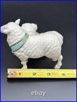 Lenox First Blessing Nativity Sheep Figurine Set with Box & Inserts Mint