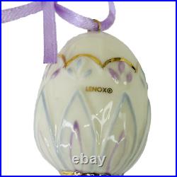 Lenox Floral Easter 12 Ornaments Set With Tree Holiday Decor